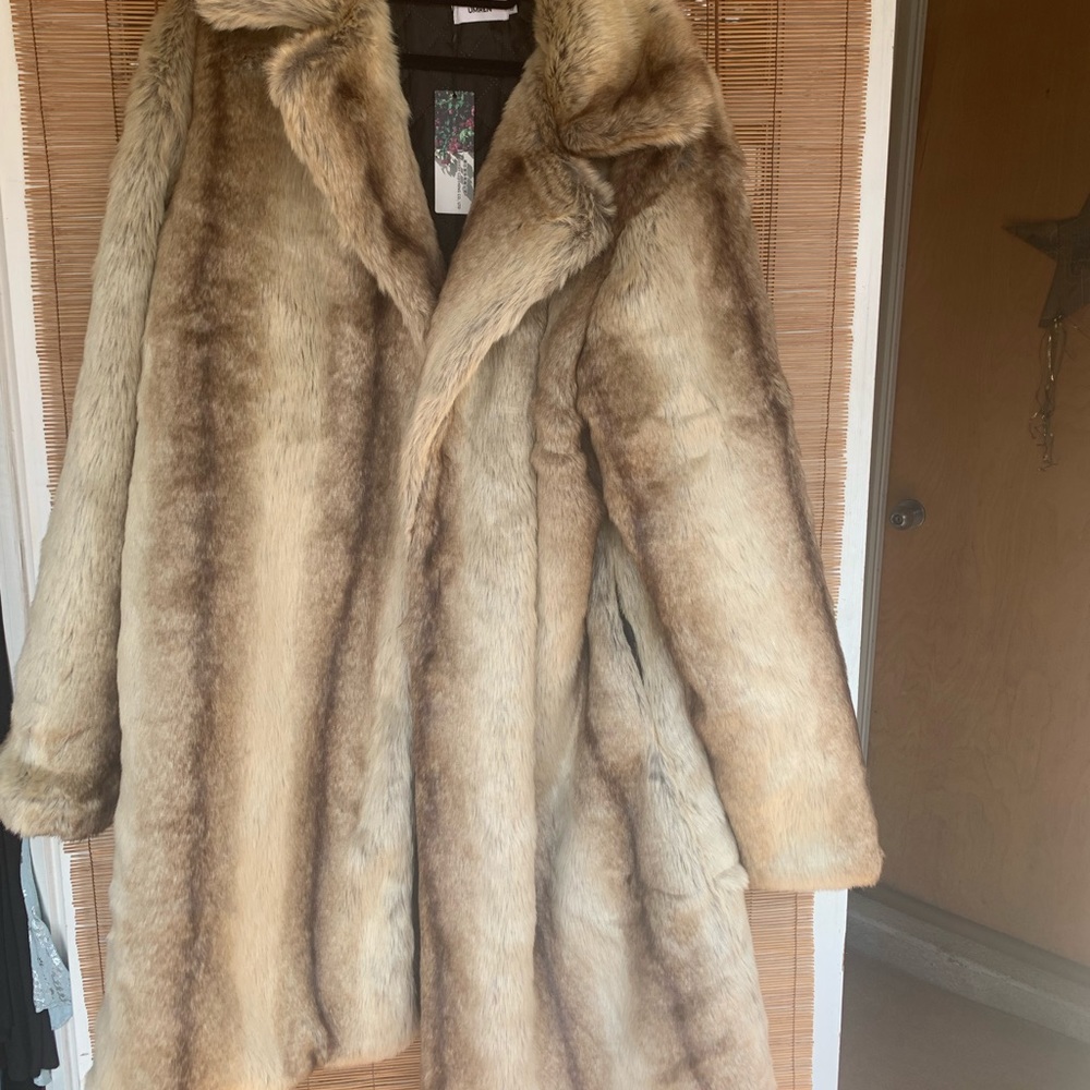 Men’s Faux Fur Coat